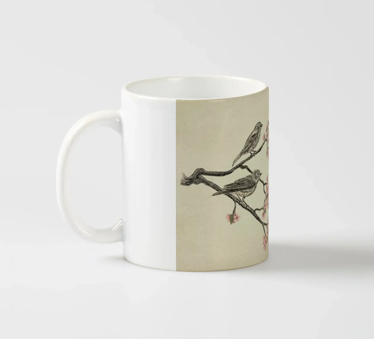 Blossom Bird tazza in ceramica da Terry Fan