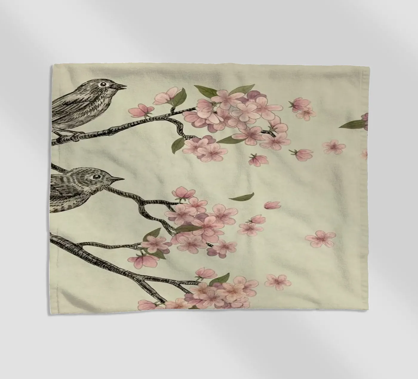 Blossom Bird telo mare da Terry Fan