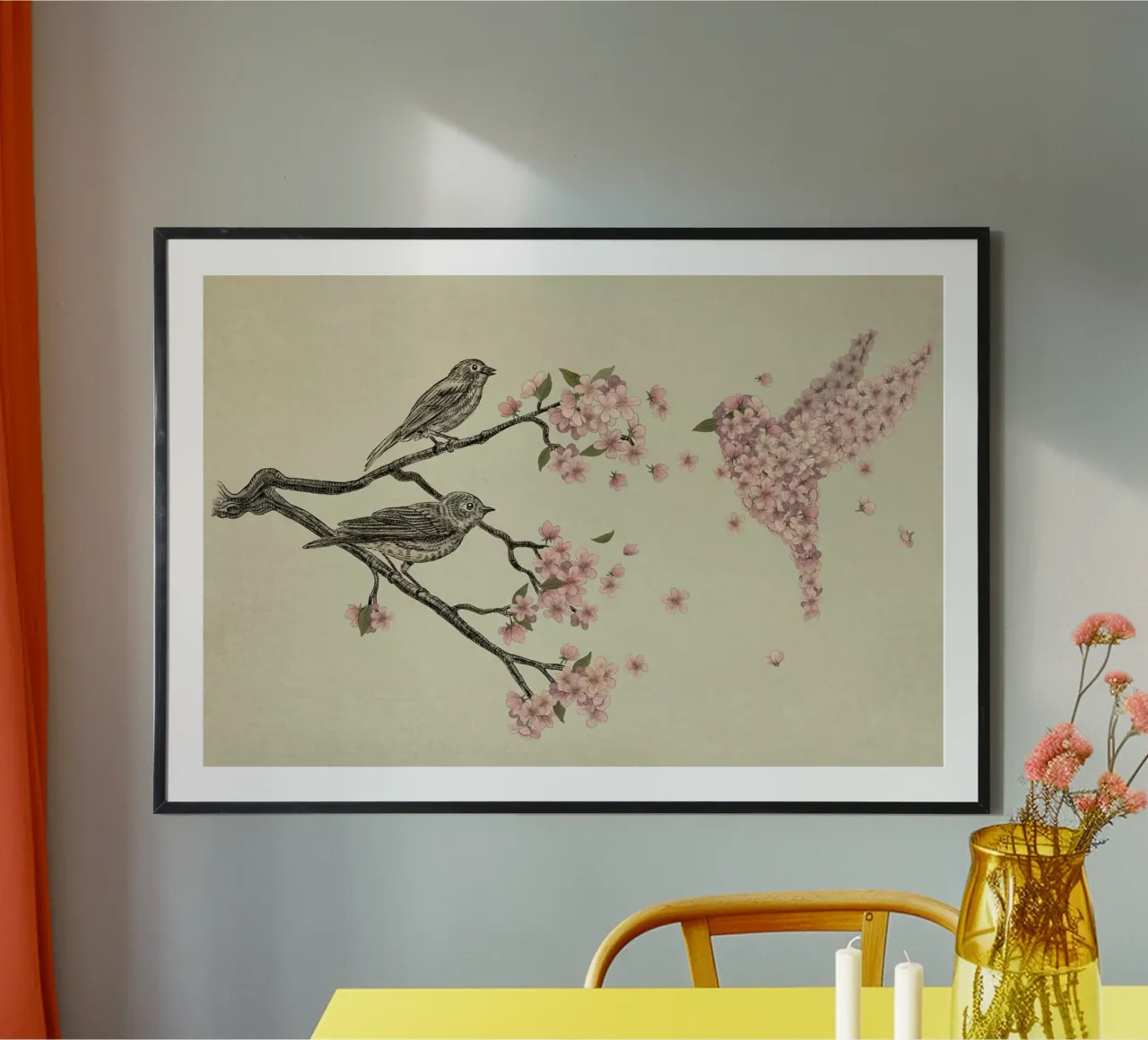 Blossom Bird poster da Terry Fan