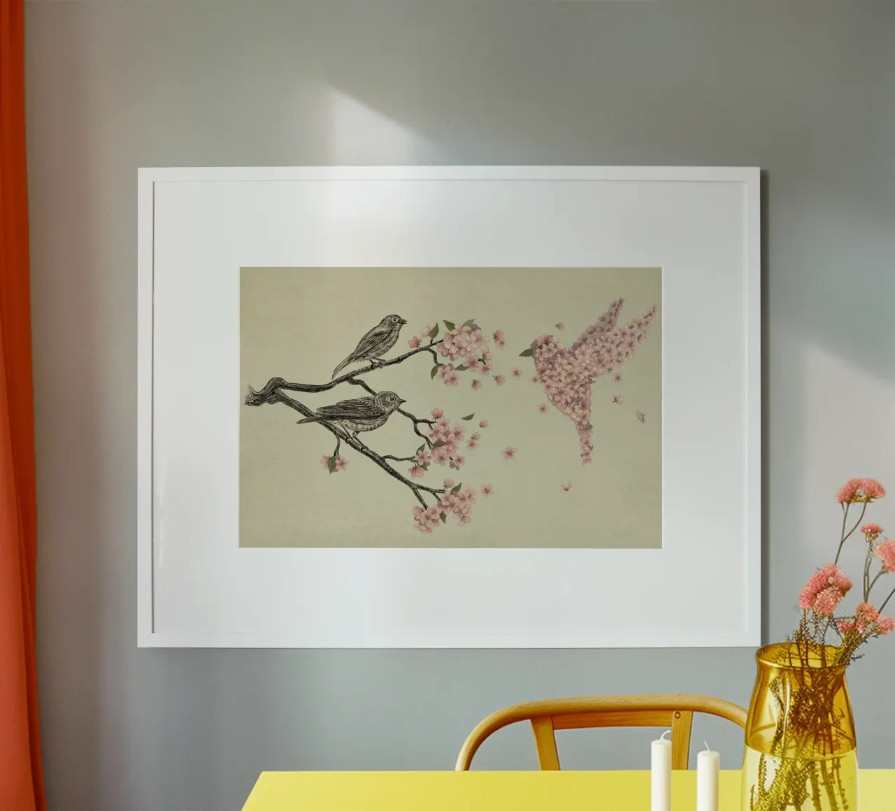 Blossom Bird poster da Terry Fan