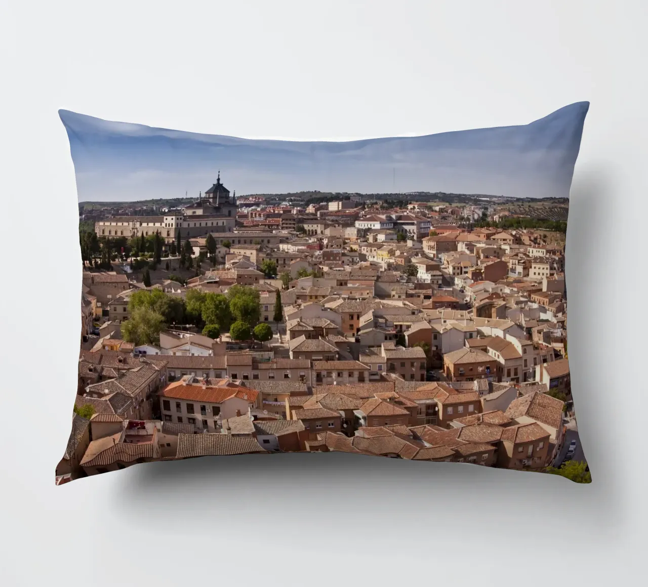 Toledo - Spain decorative cushion by Alexey