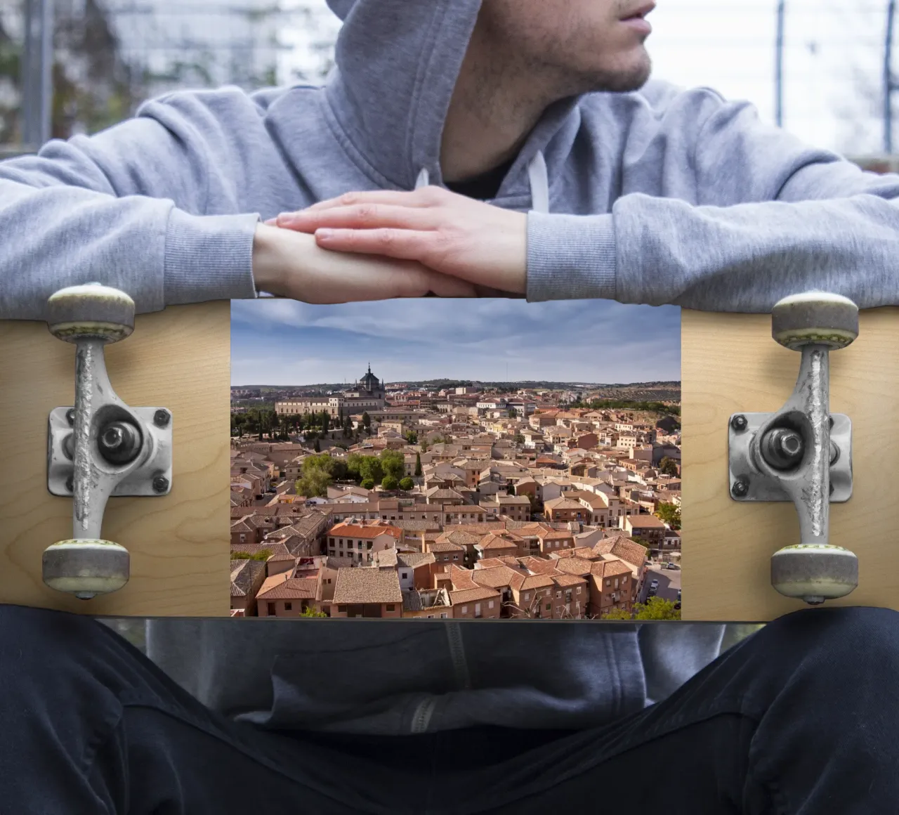 Toledo - Spain sticker by Alexey