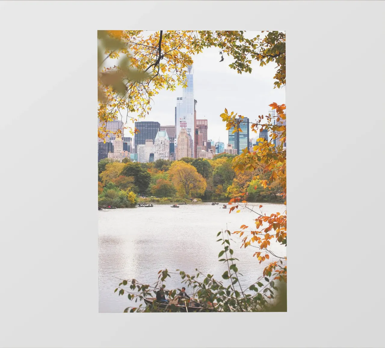 New York, USA I Central Park lago in natura bokeh telo in pvc da Julie Travel Photography