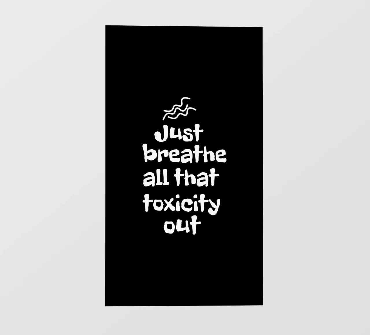 Just breathe all that toxicity out pellicola backlit da happieeagle