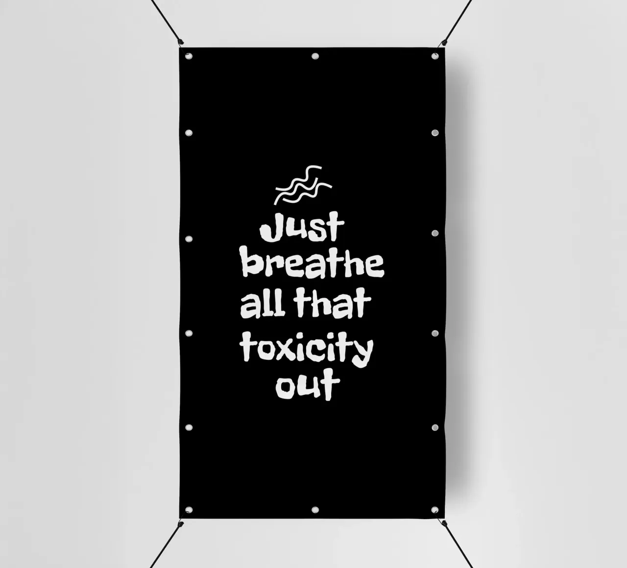 Just breathe all that toxicity out telo in pvc da happieeagle