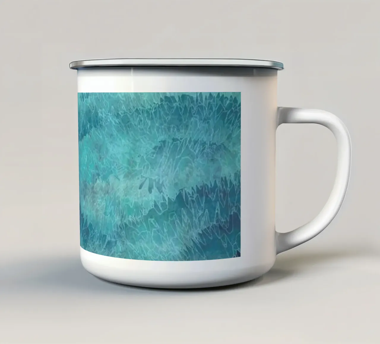 Eastern Hills tazza in smalto da Angelo Cerantola