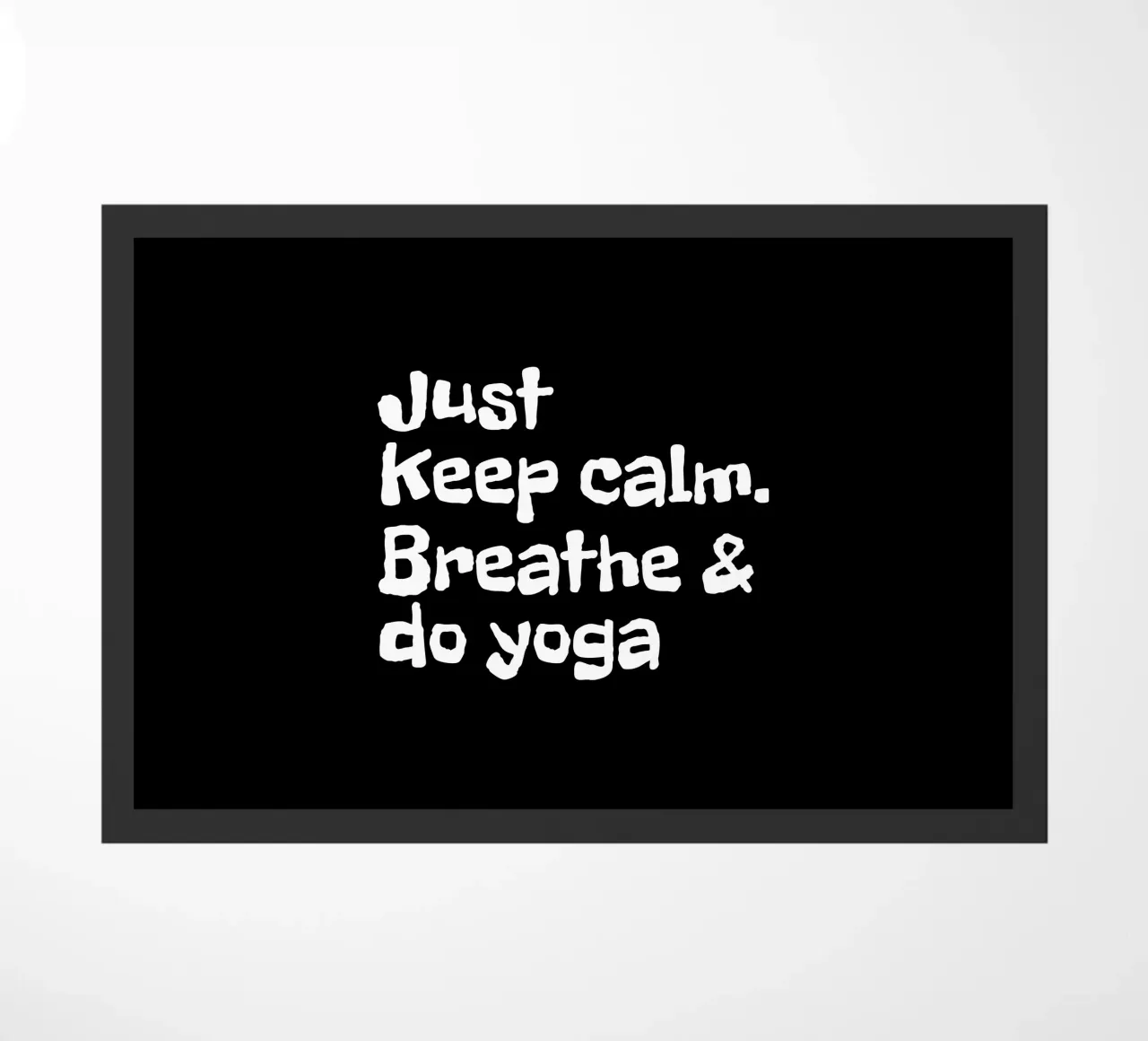 Just keep calm, breathe and do yoga zerbino da happieeagle