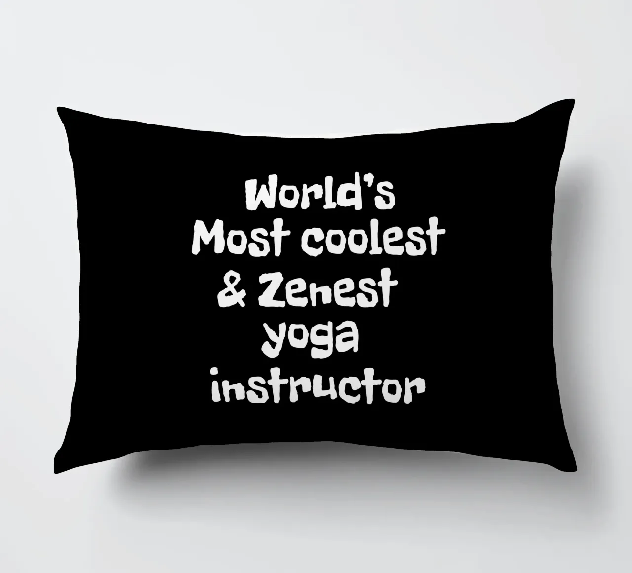 World's most coolest and zenest yoga instructor cuscino da happieeagle