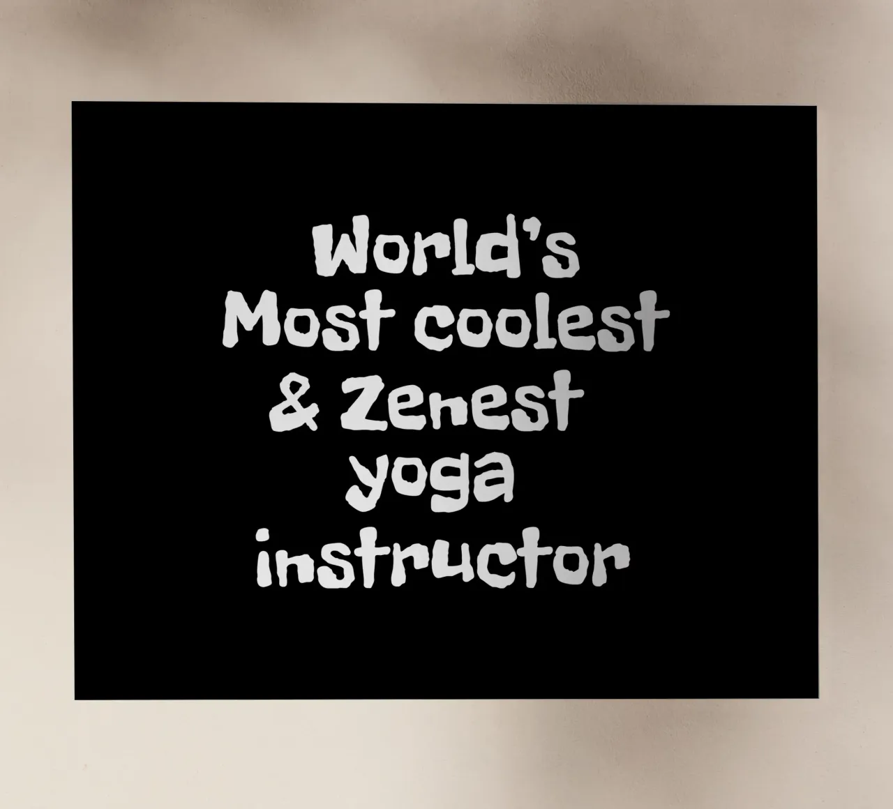 World's most coolest and zenest yoga instructor pellicola backlit da happieeagle