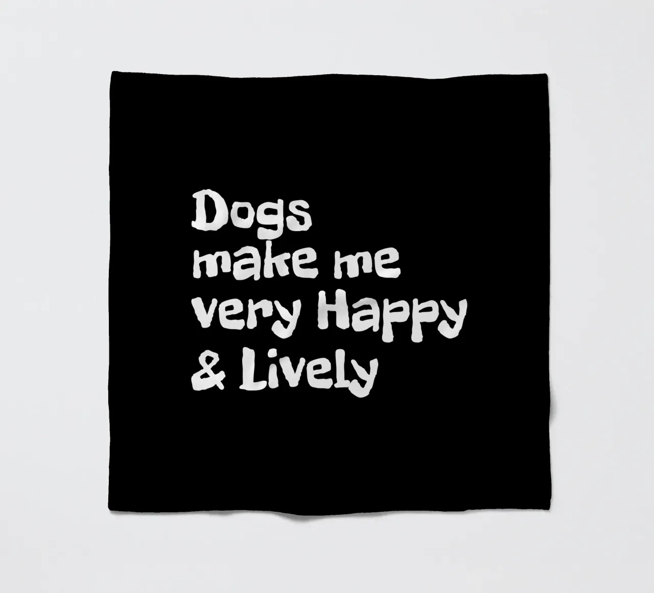 Dogs make me very happy and lively fleece blanket by happieeagle