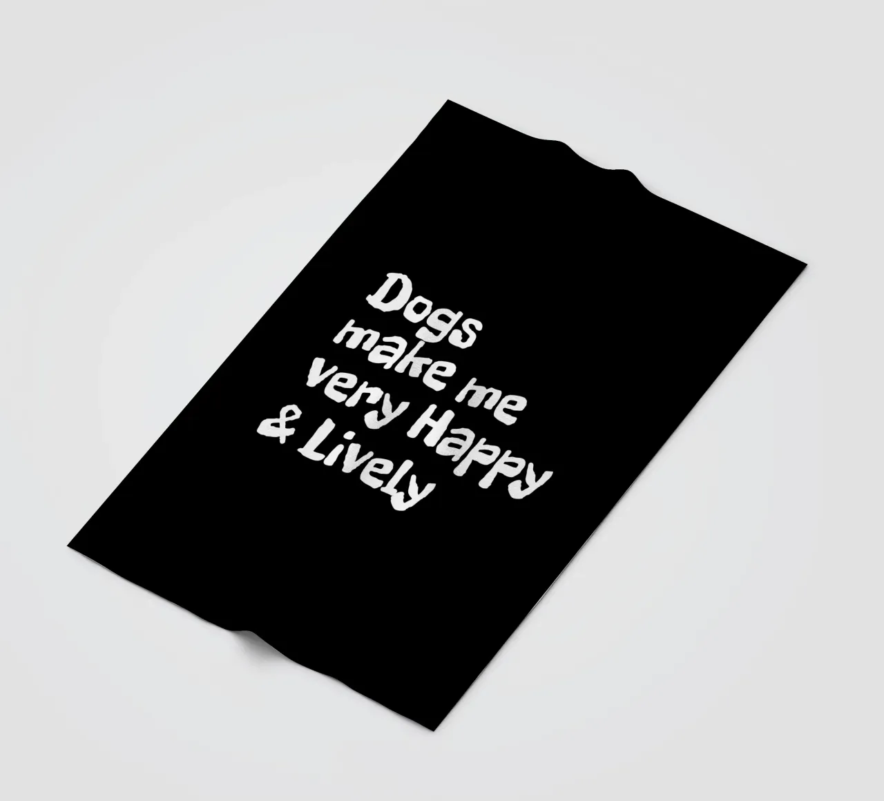 Dogs make me very happy and lively fleece blanket by happieeagle