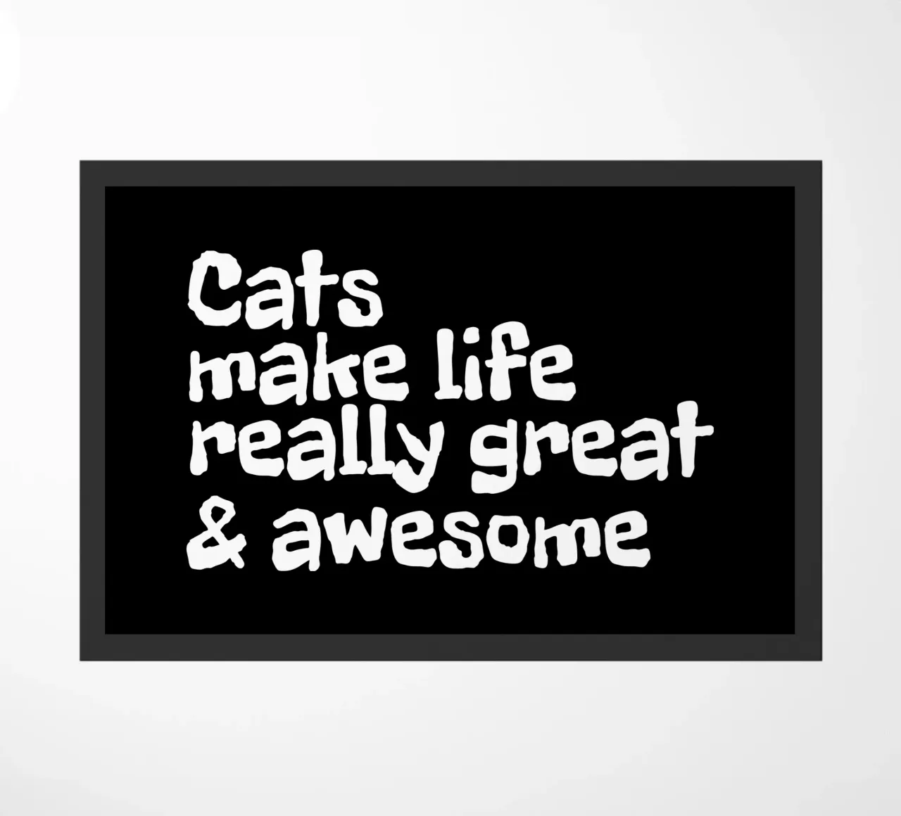 Cats make life really great and awesome zerbino da happieeagle