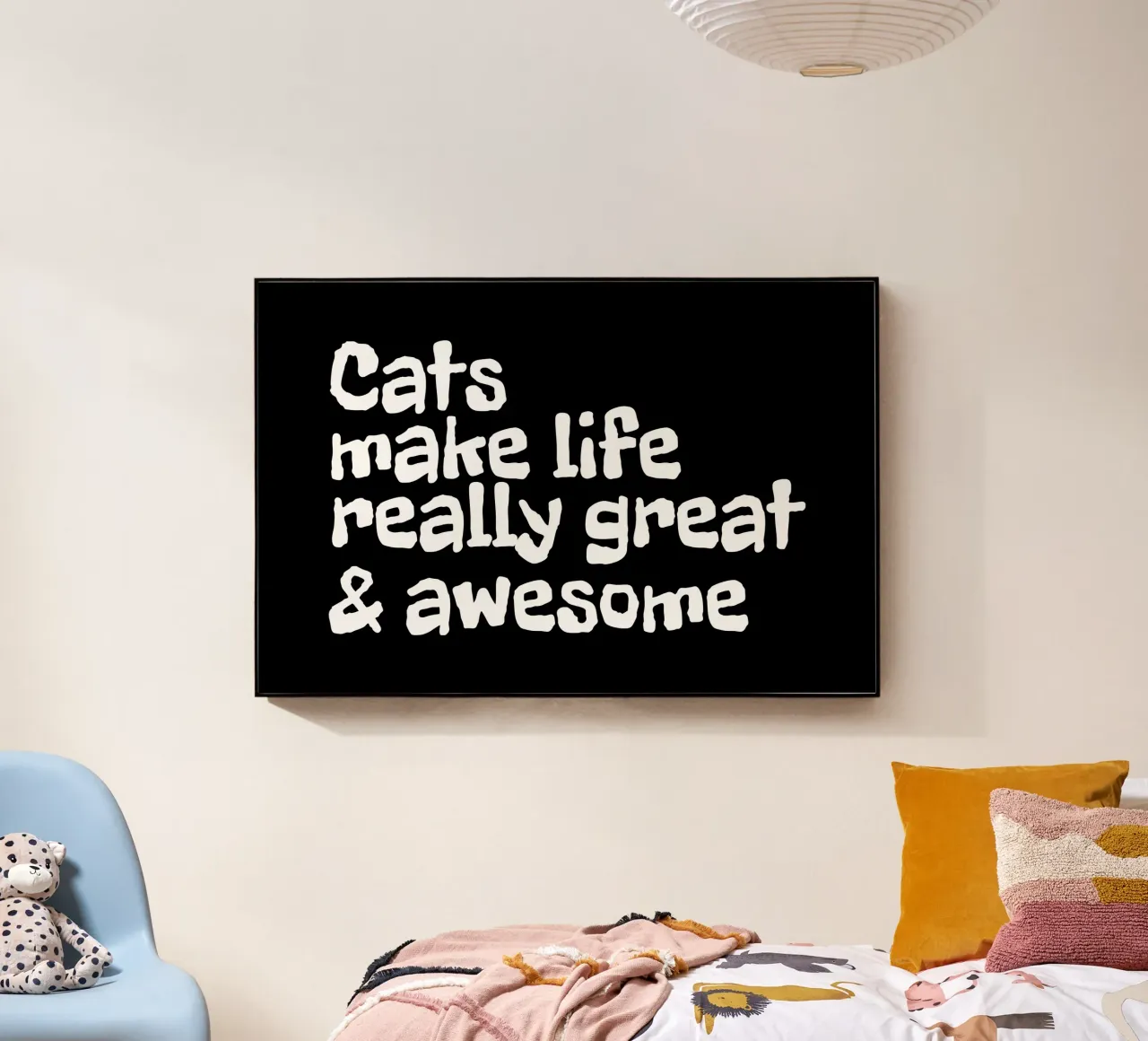 Cats make life really great and awesome plexiglass da happieeagle