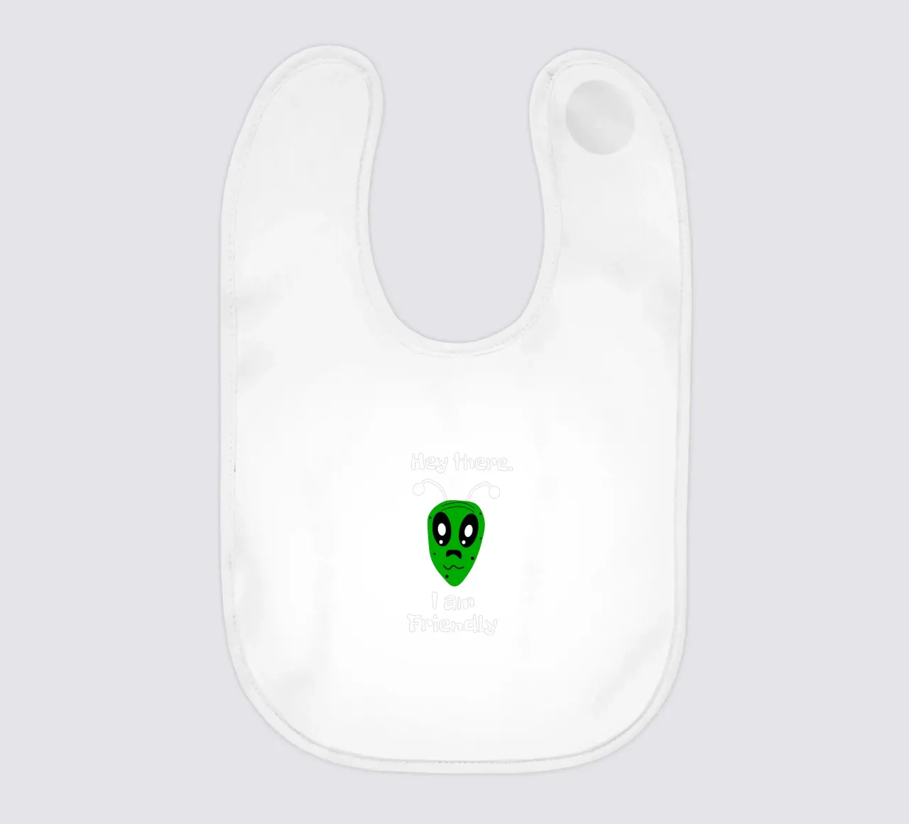 Friendly Alien bavaglino da happieeagle