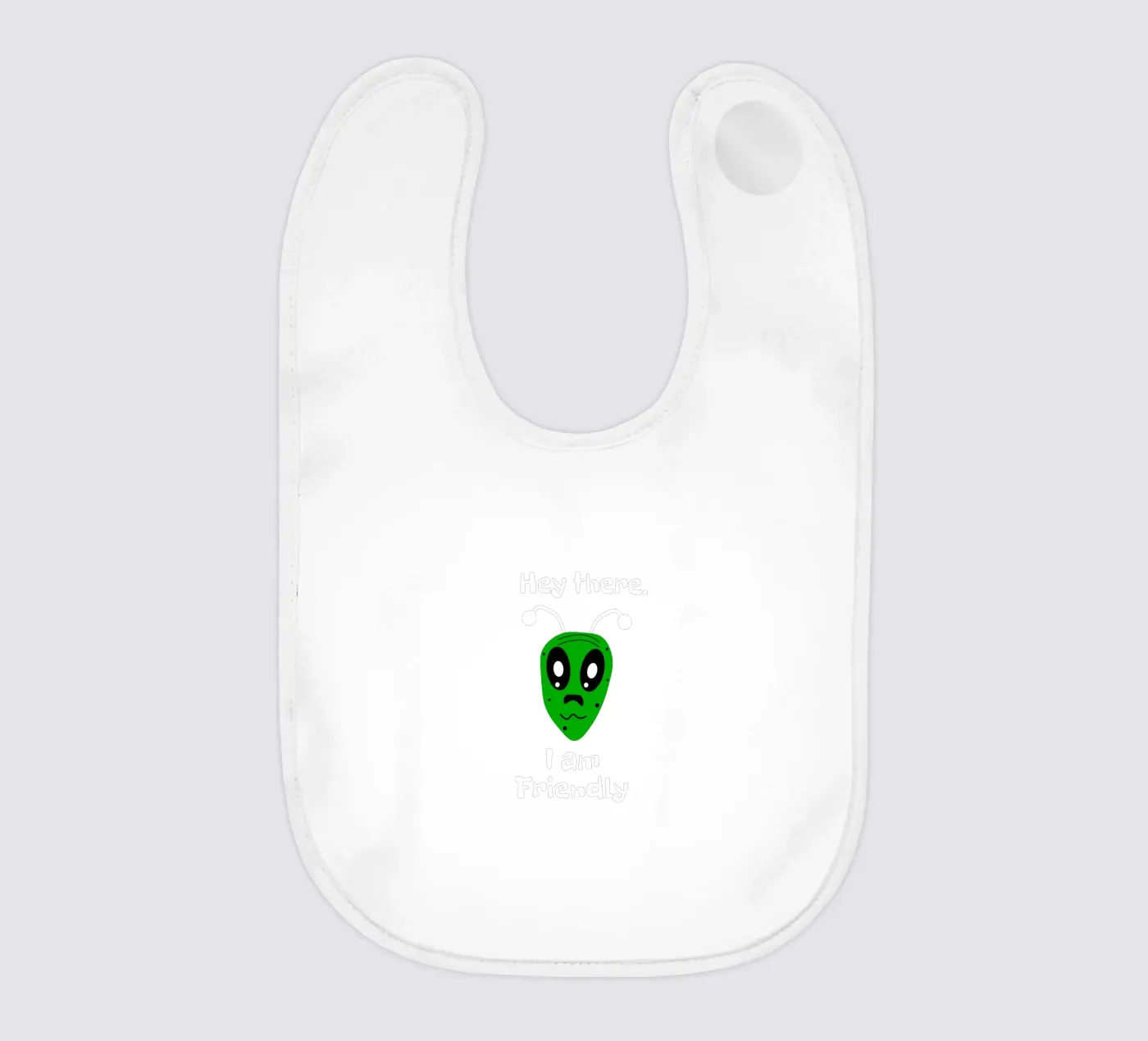 Friendly Alien bavaglino da happieeagle