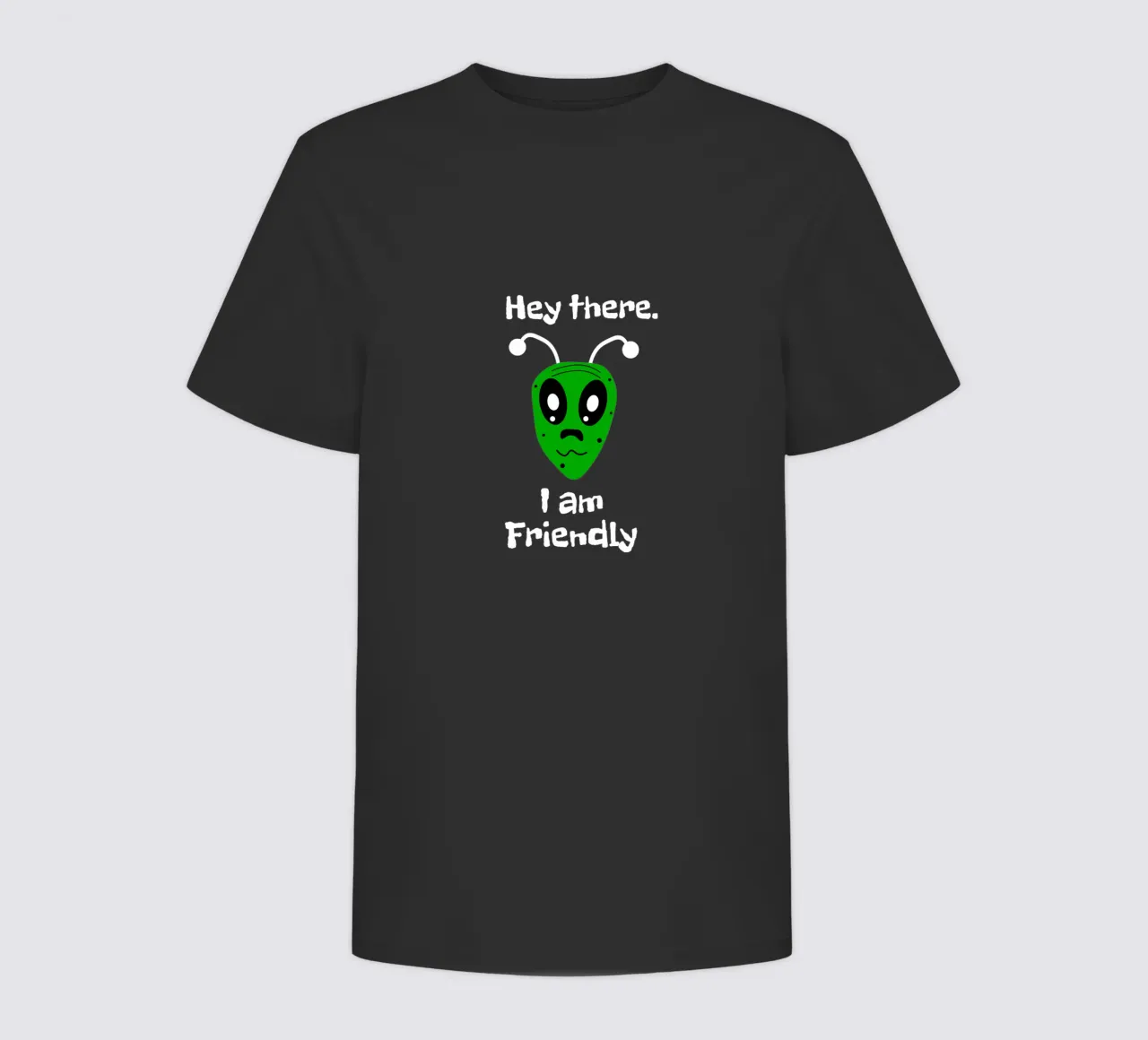 Friendly Alien t-shirt bambini da happieeagle