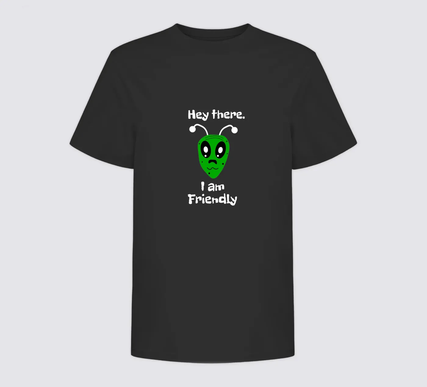 Friendly Alien kinder t-shirt van happieeagle