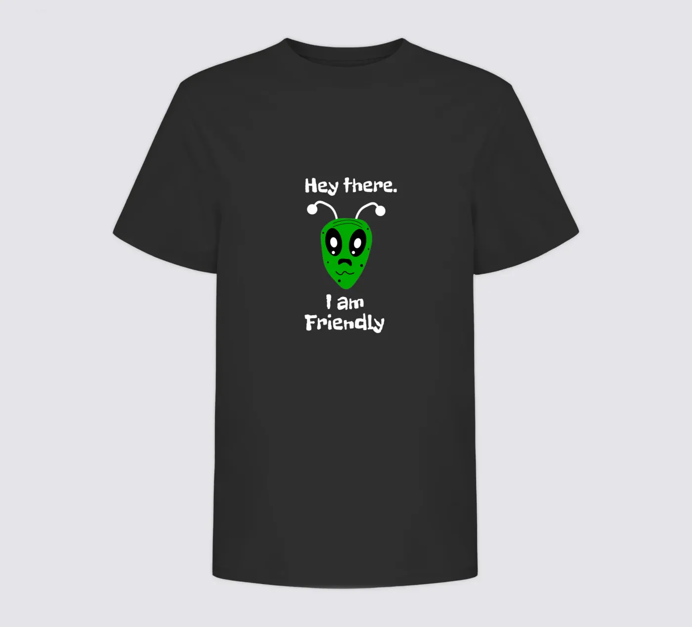 Friendly Alien kinder t-shirt van happieeagle