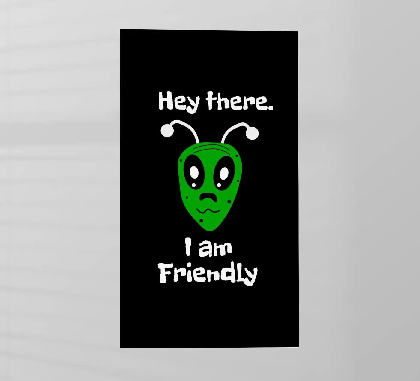 Friendly Alien pellicola backlit da happieeagle