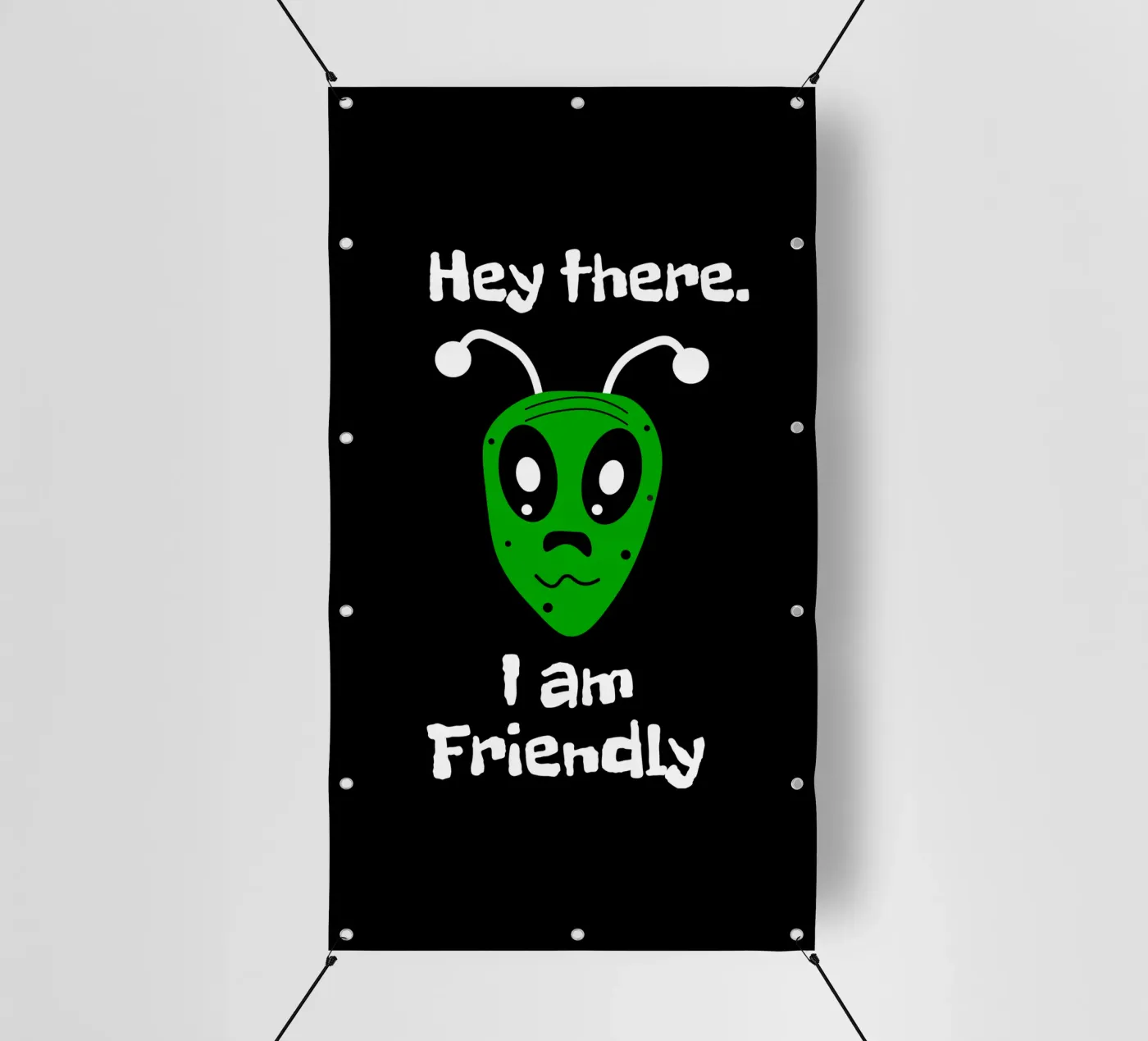 Friendly Alien telo in pvc da happieeagle
