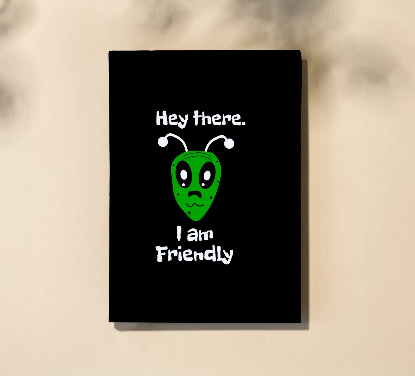 Friendly Alien notebook by happieeagle