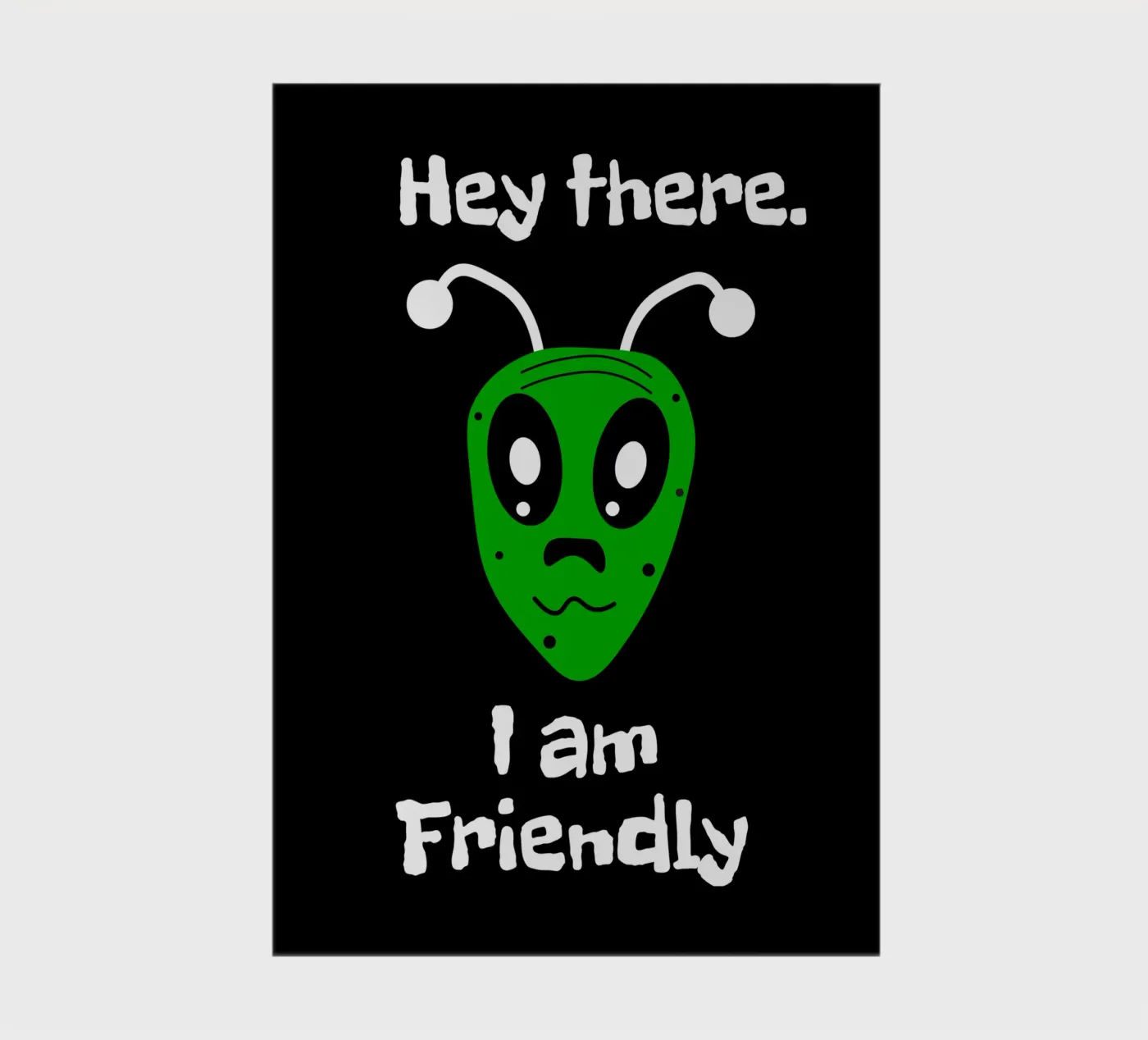 Friendly Alien notebook by happieeagle