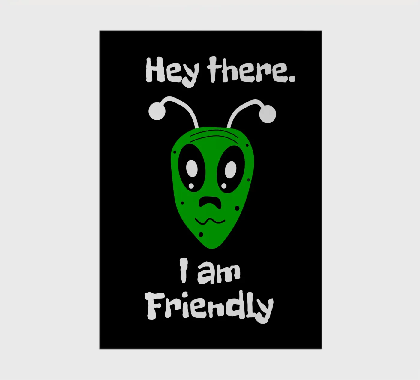 Friendly Alien notebook by happieeagle