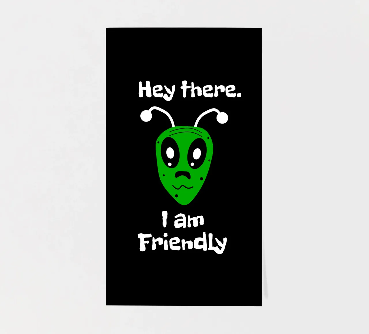 Friendly Alien sticker sheet by happieeagle