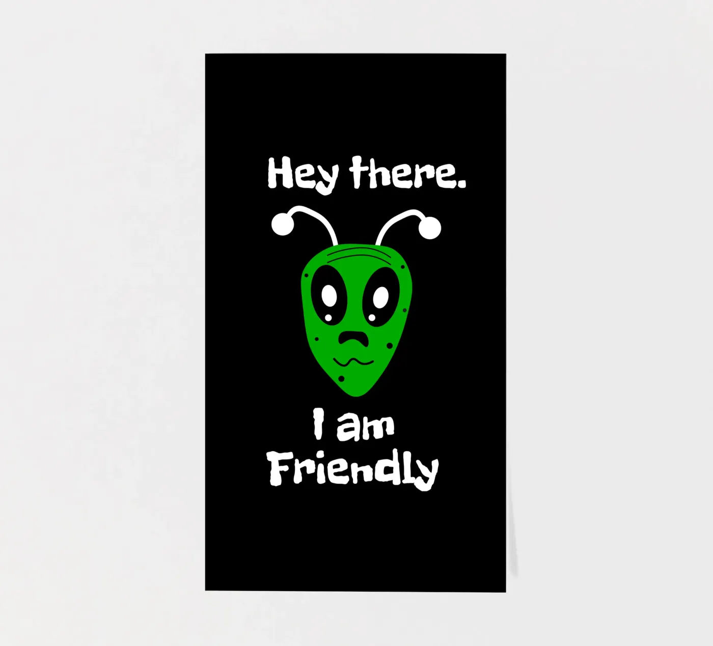 Friendly Alien sticker sheet by happieeagle