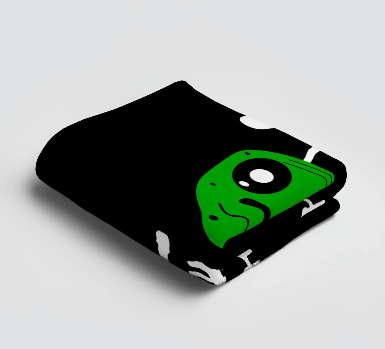 Friendly Alien badhanddoek van happieeagle