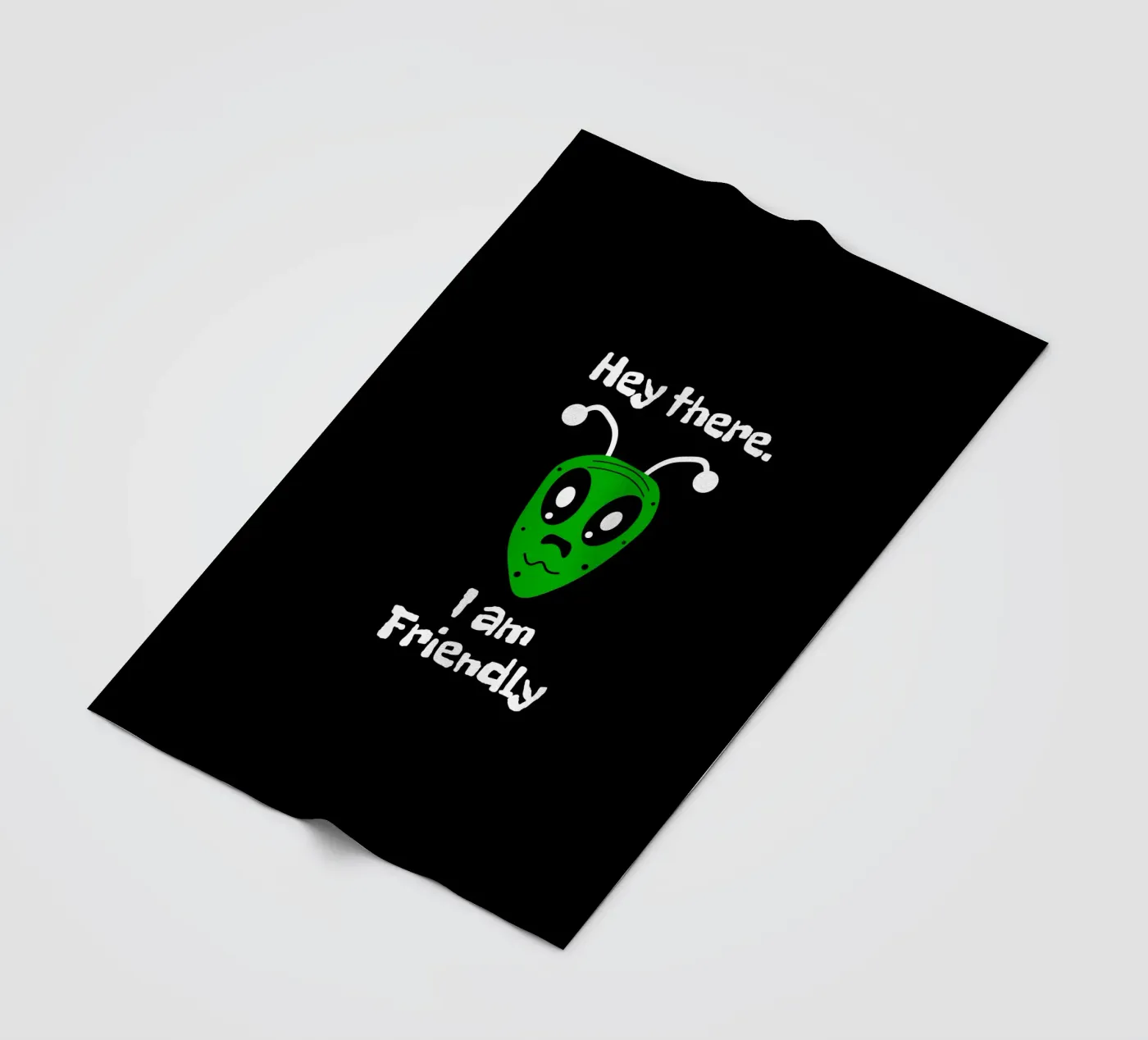 Friendly Alien fleecedeken van happieeagle