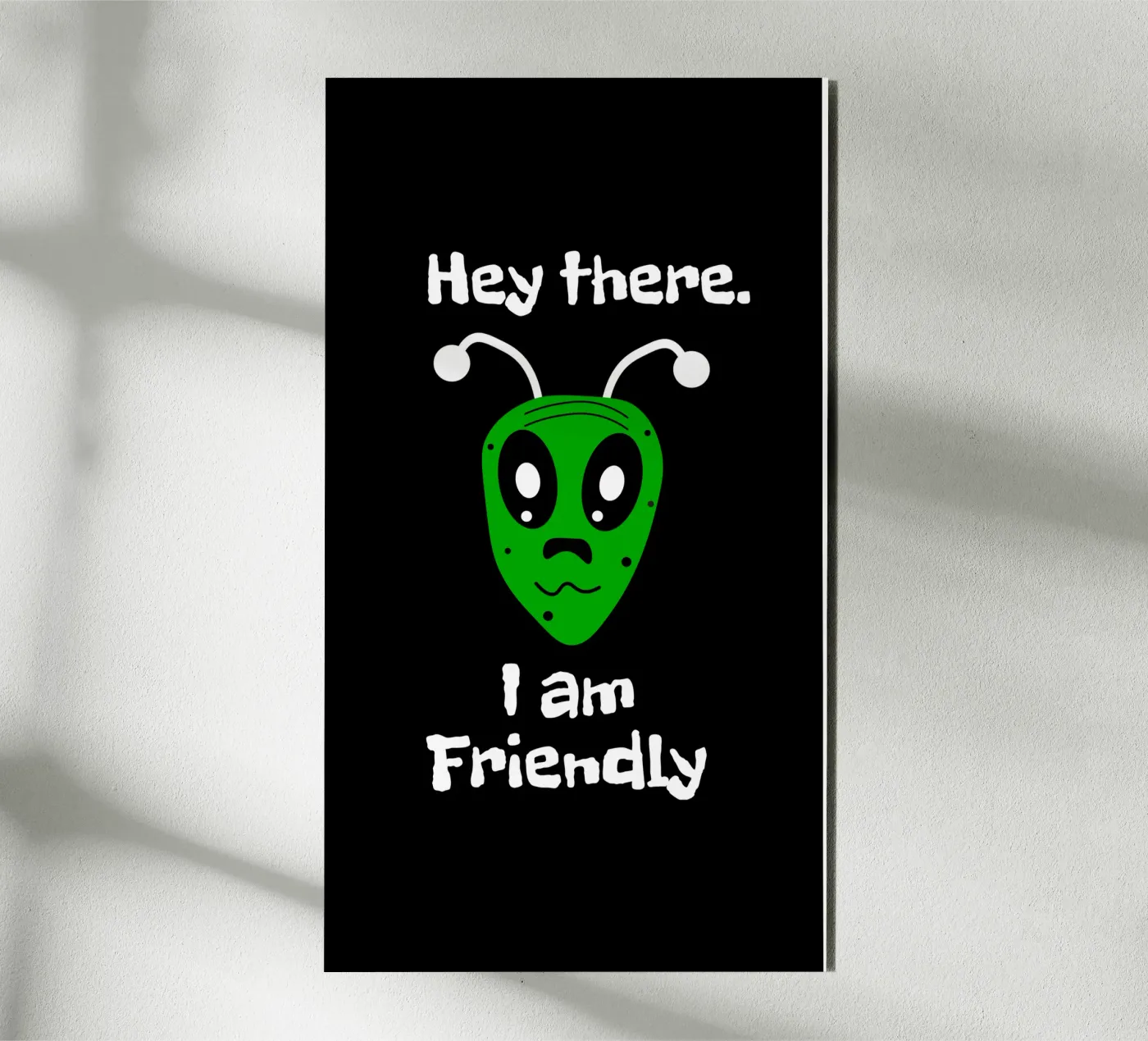 Friendly Alien forex plate by happieeagle