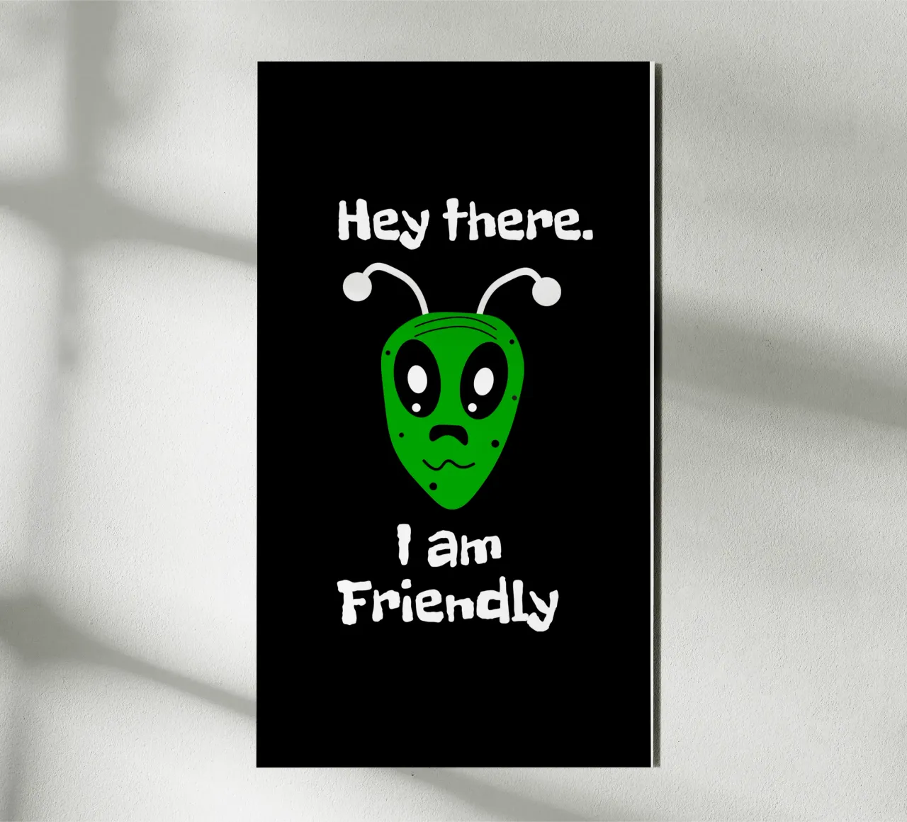 Friendly Alien forex plate by happieeagle