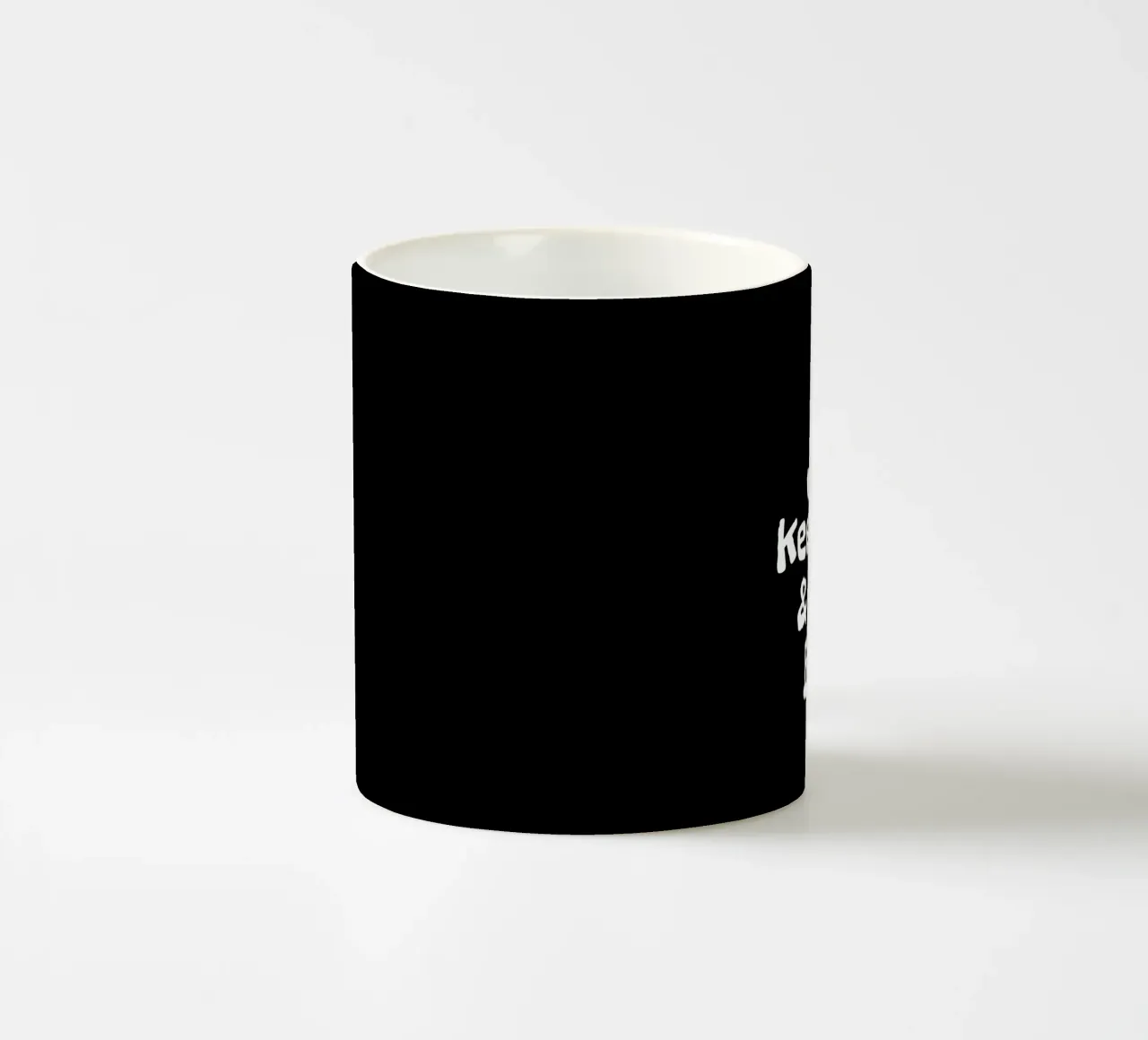 Just keep calm and enjoy beer tazza in ceramica da happieeagle