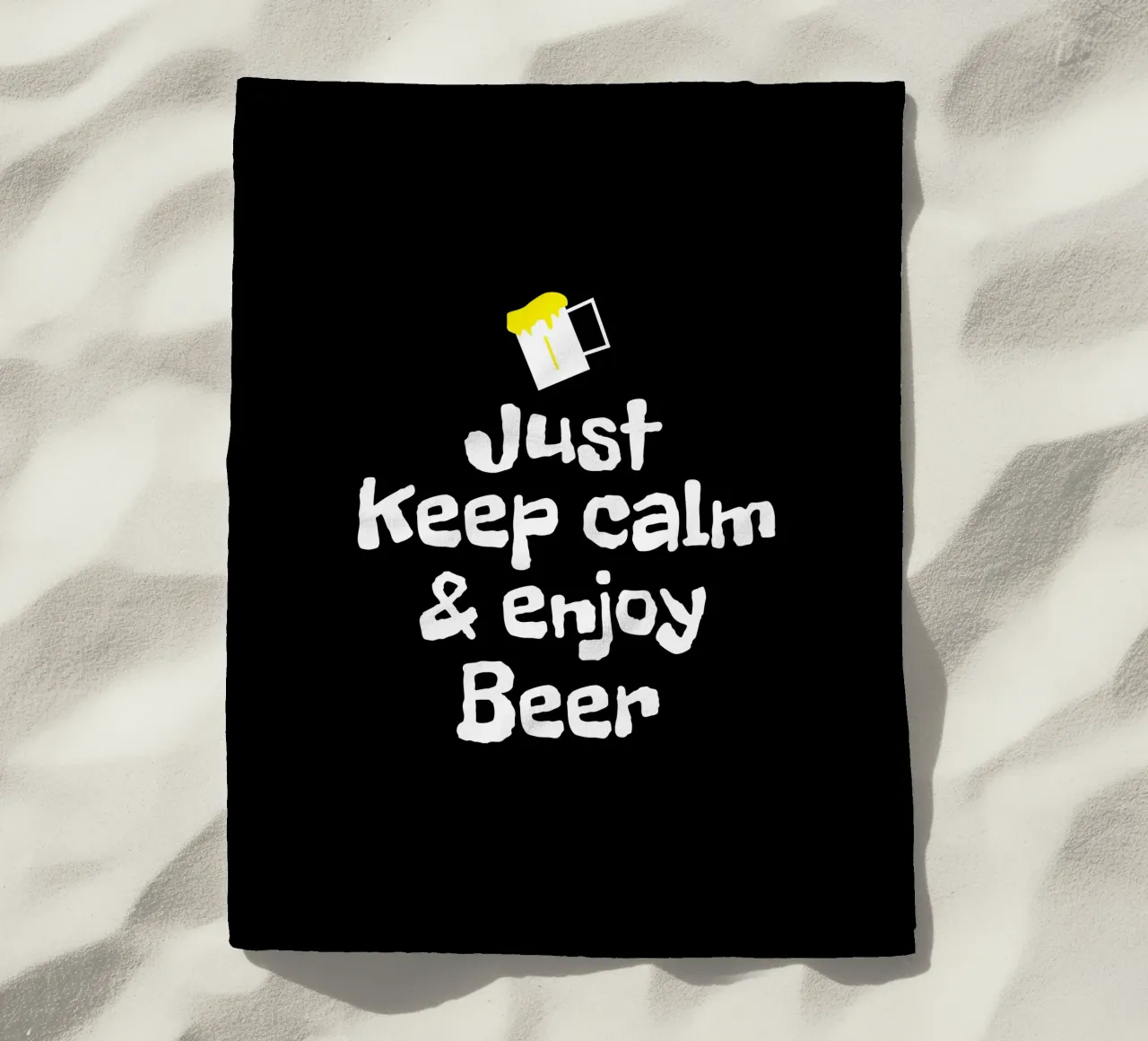 Just keep calm and enjoy beer telo mare da happieeagle