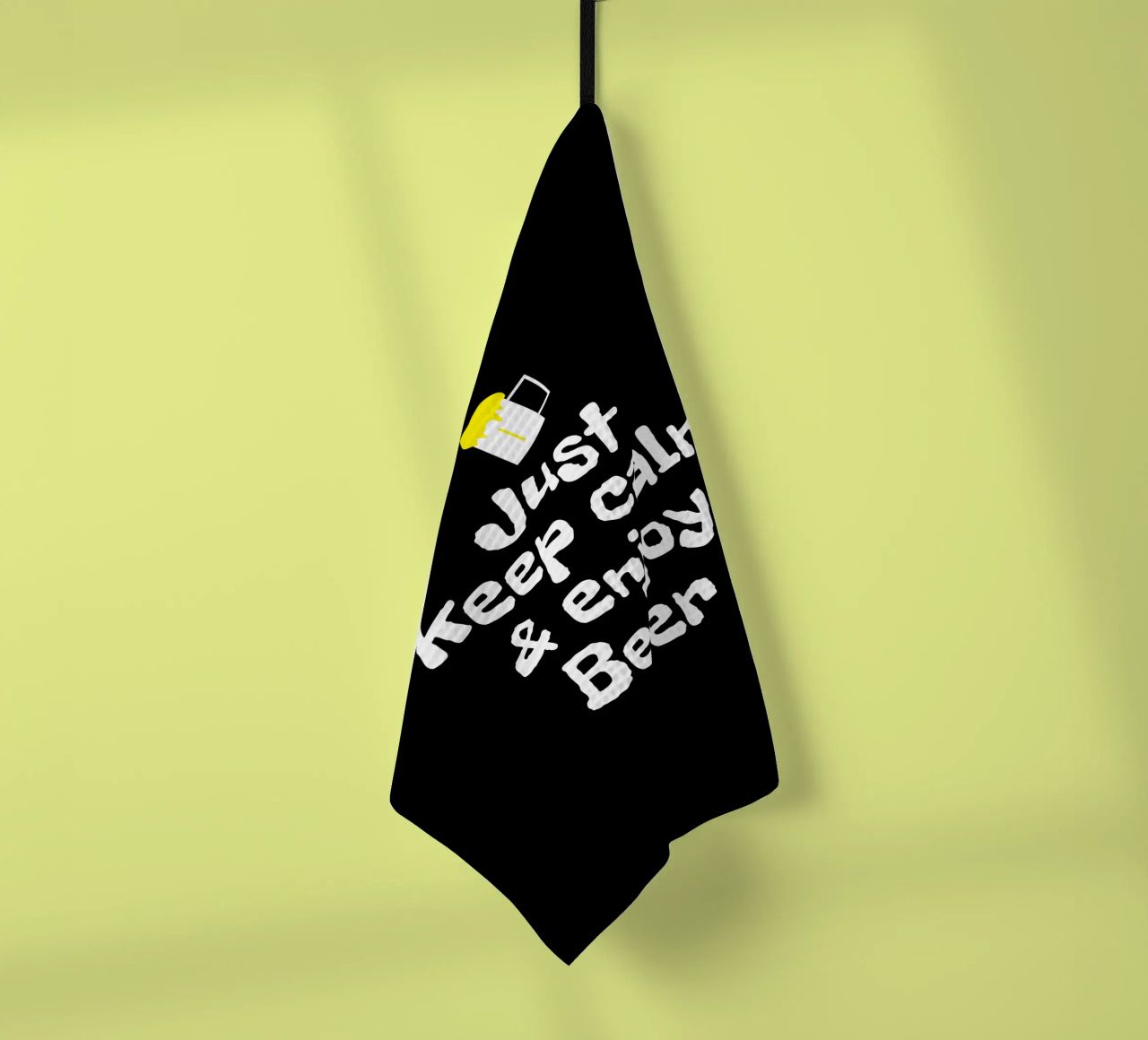 Just keep calm and enjoy beer canovaccio da cucina da happieeagle