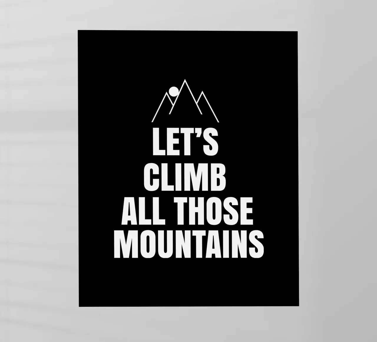 Let's climb all those mountains pellicola backlit da happieeagle