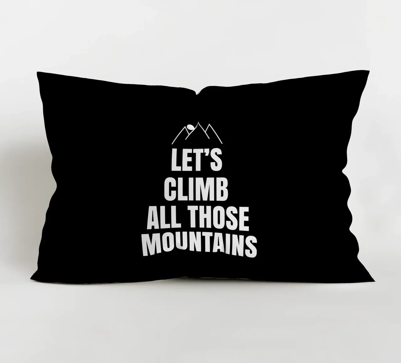 Let's climb all those mountains cuscino da happieeagle