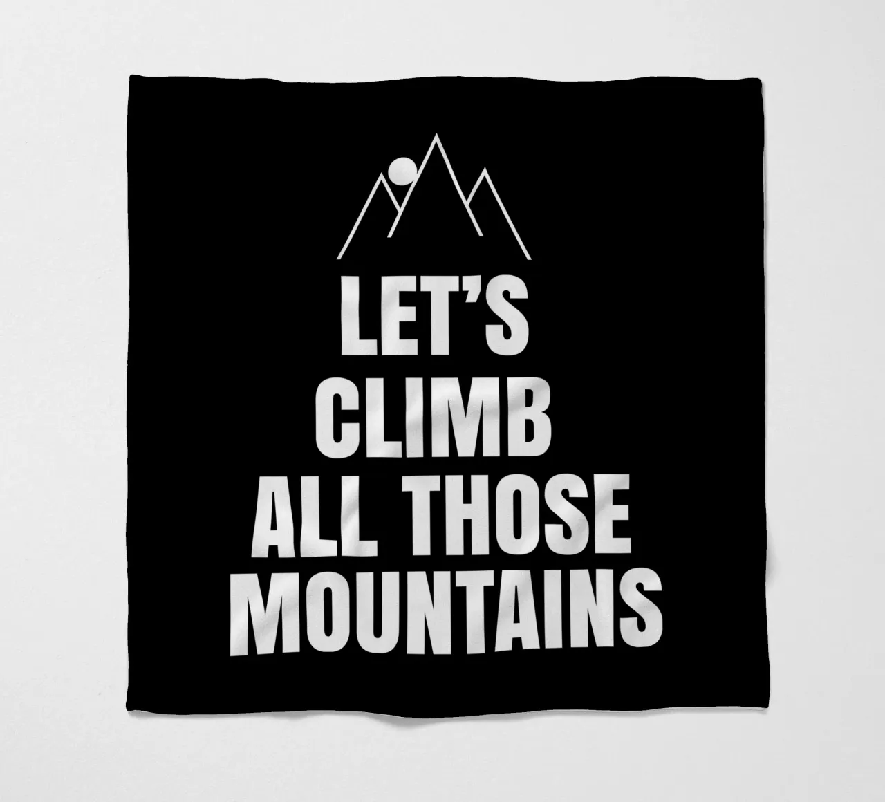 Let's climb all those mountains coperta in pile da happieeagle
