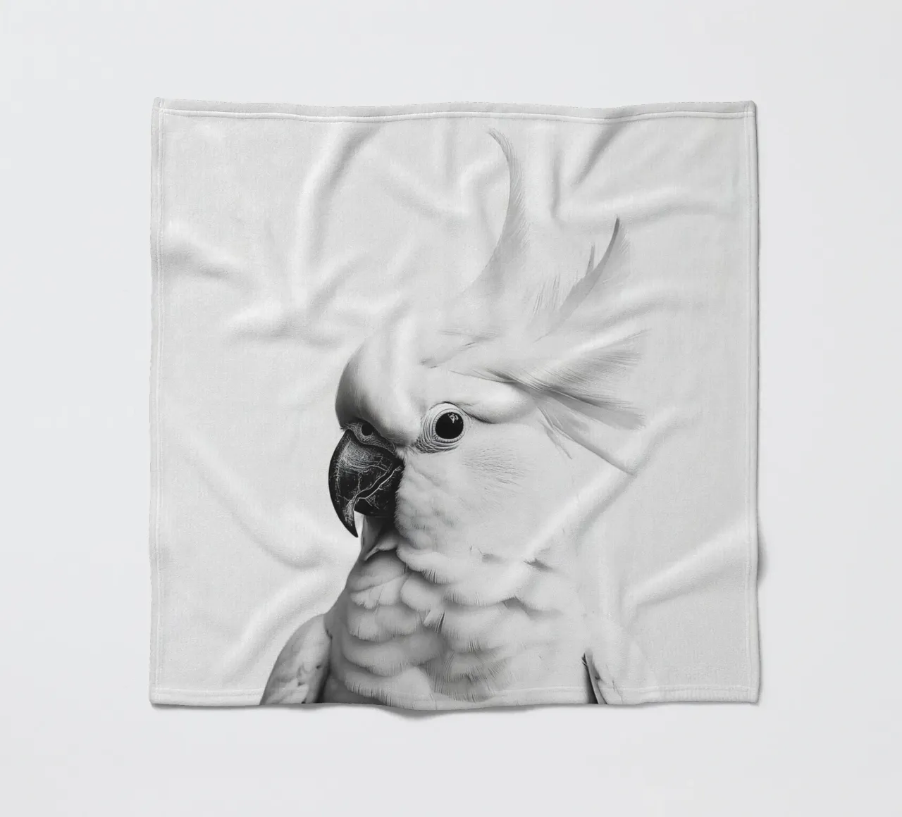 Coco Carino il cacatua coperta in pile da Carinaprint