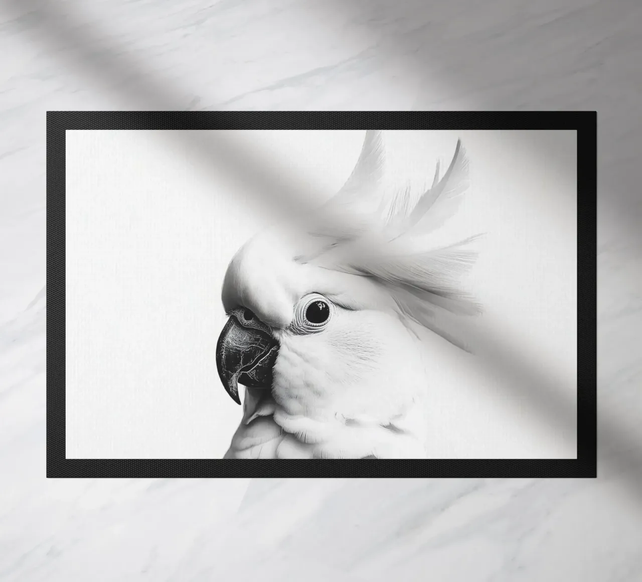 Coco Carino il cacatua zerbino da Carinaprint