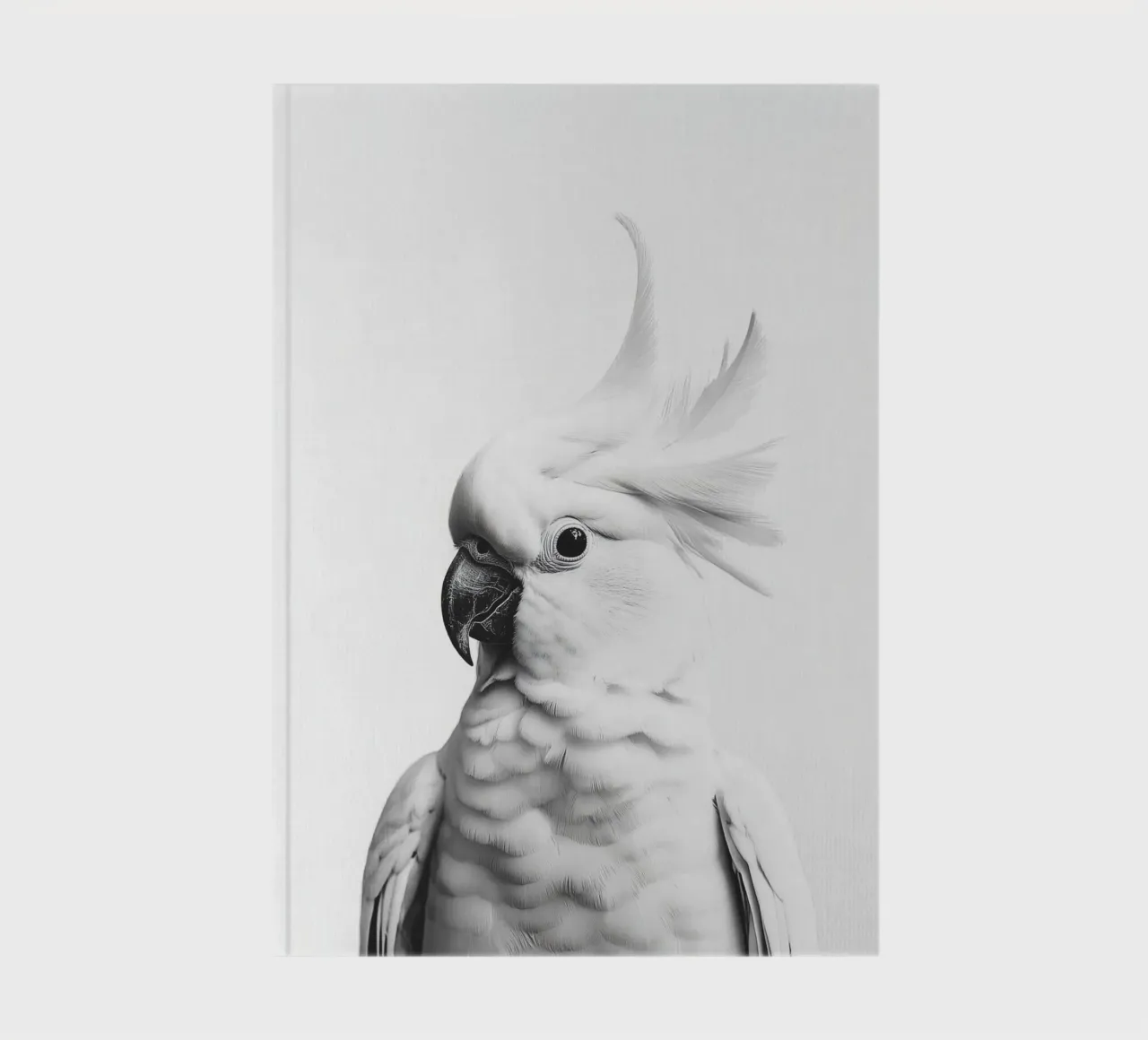 Coco Cute cockatoo notebook by Carinaprint