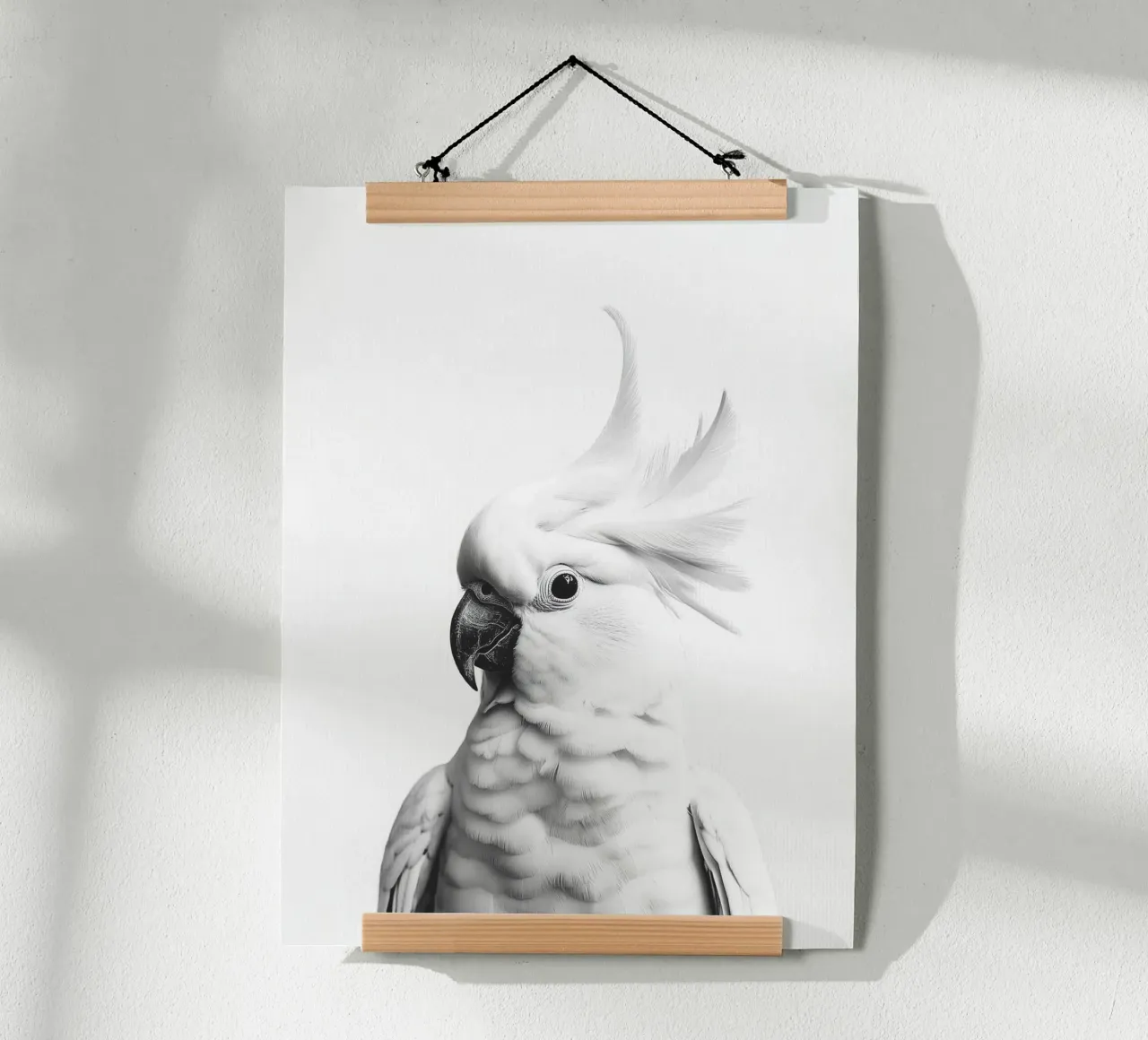 Coco Carino il cacatua carta hahnemühle da Carinaprint