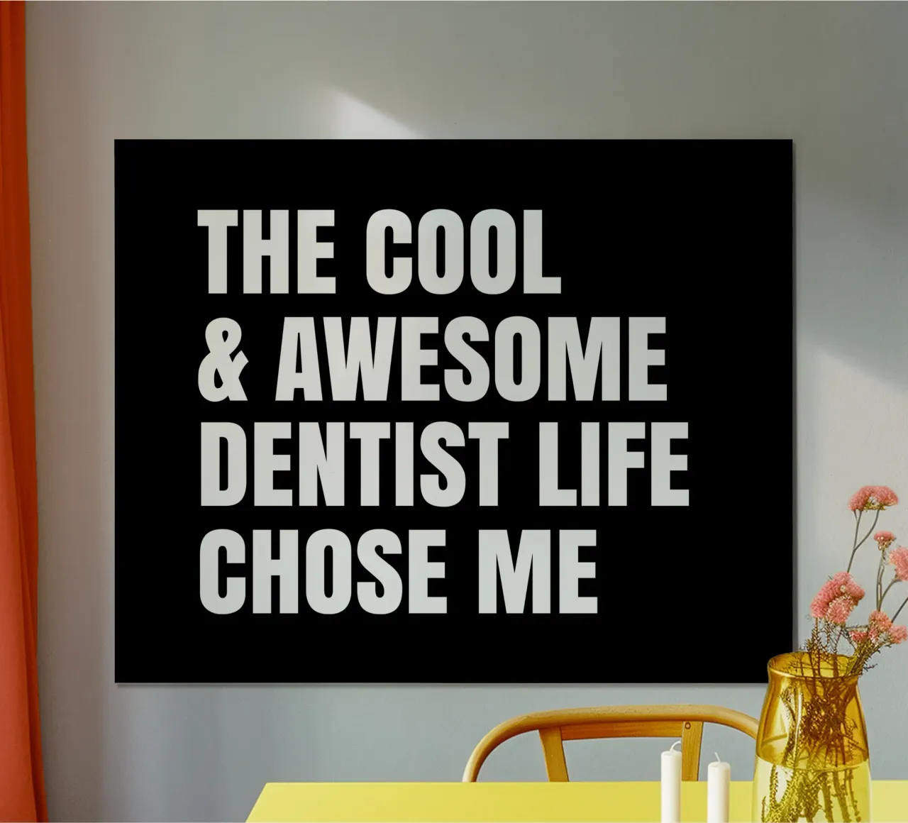 The cool and awesome dentist life chose me carta hahnemühle da happieeagle