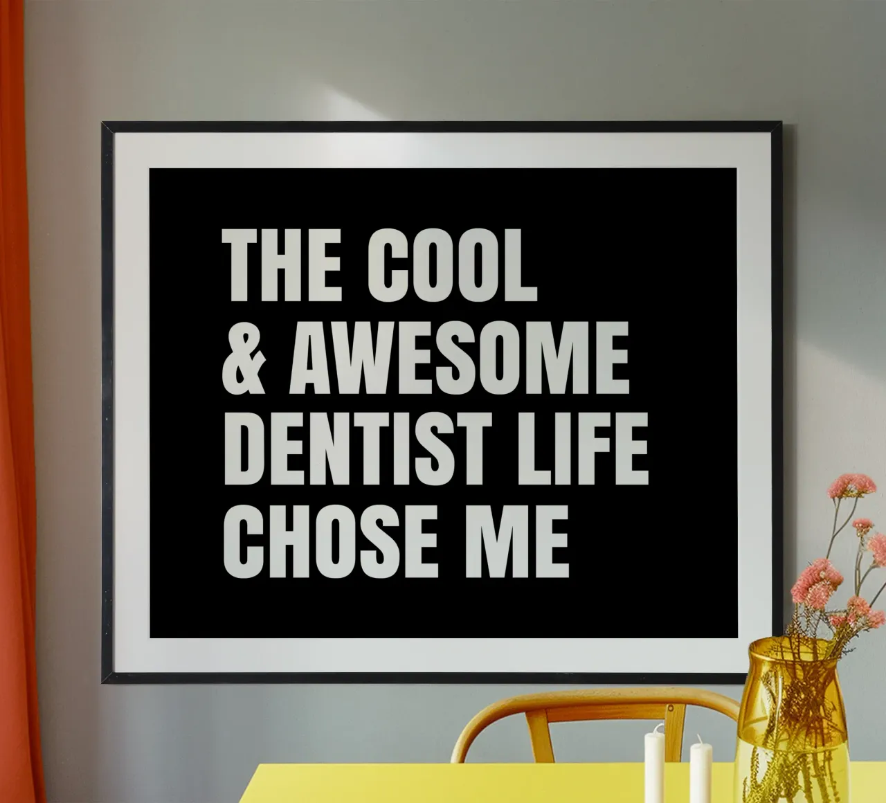 The cool and awesome dentist life chose me carta hahnemühle da happieeagle