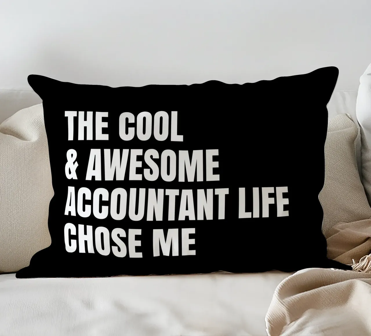 The cool and awesome accountant life chose me cuscino da happieeagle