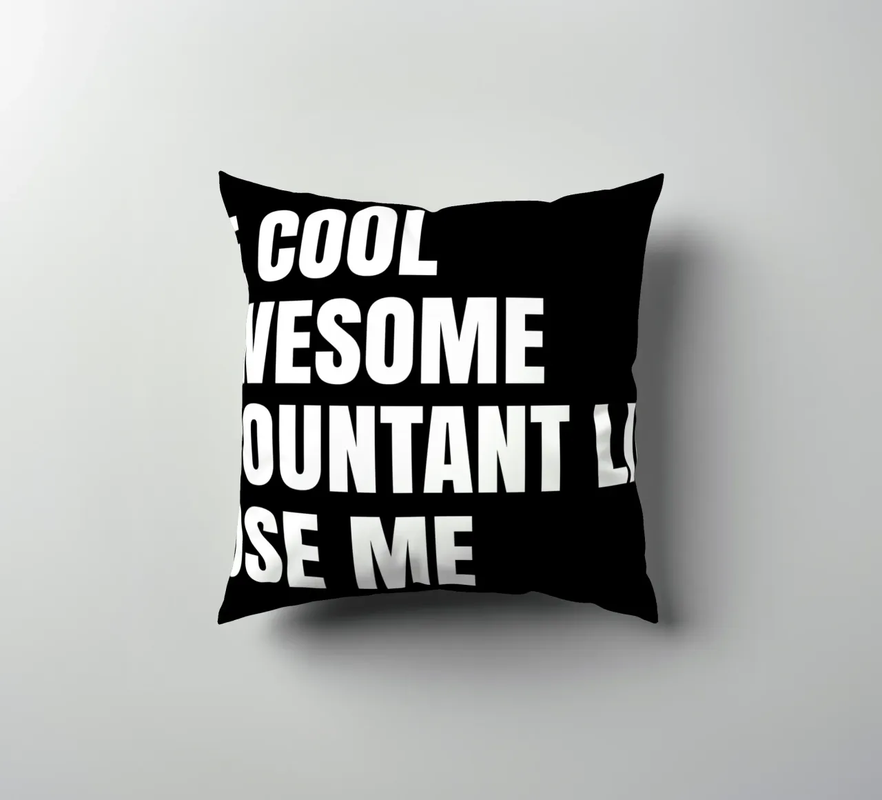 The cool and awesome accountant life chose me cuscino da happieeagle