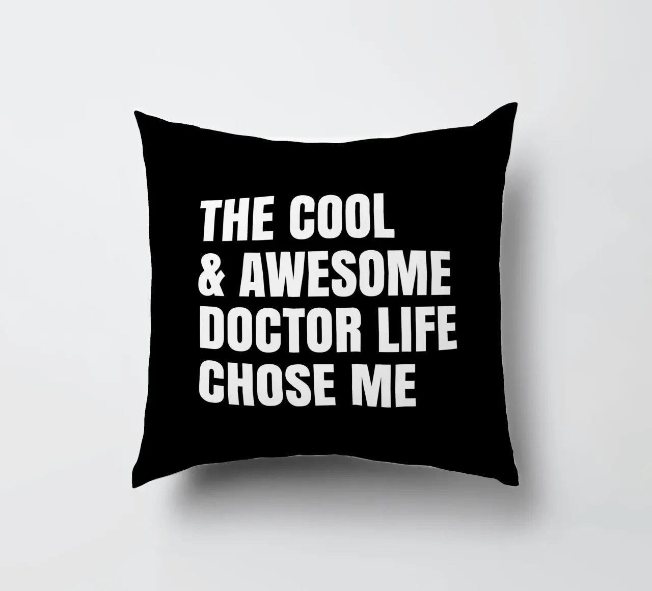The cool and awesome doctor life chose me cuscino da happieeagle