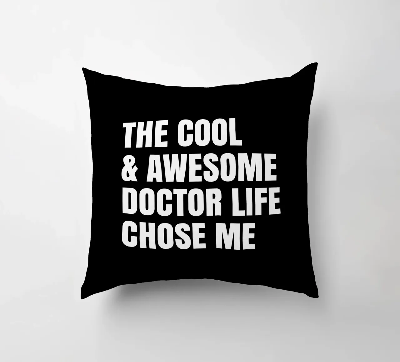 The cool and awesome doctor life chose me cuscino da happieeagle