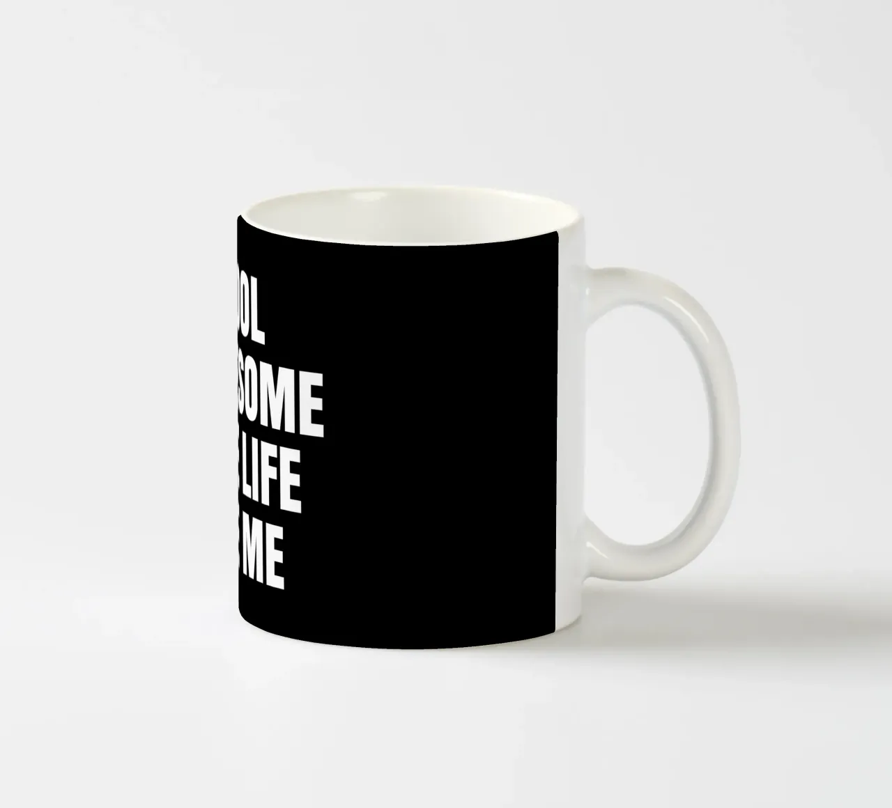 The cool and awesome nurse life chose me tazza in ceramica da happieeagle